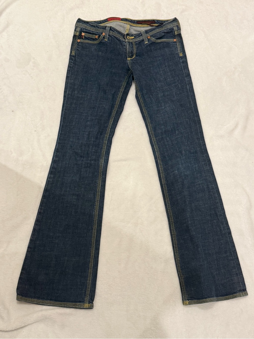 AG Adriano Goldschmied The Mentor Low Rise Bootcut Jeans 27R